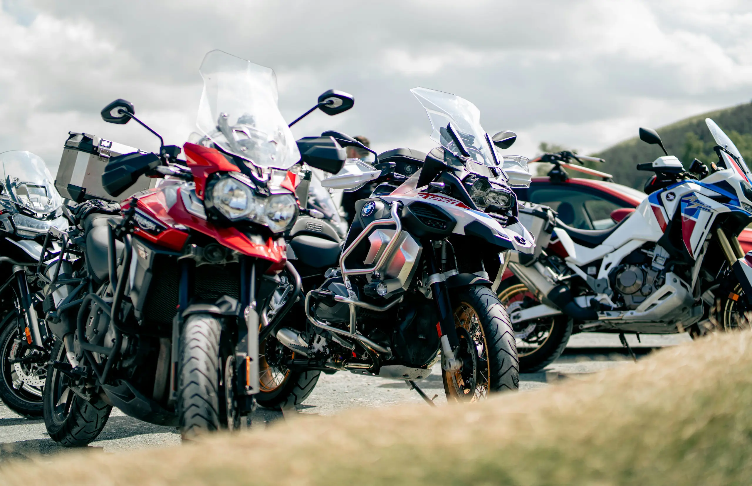 Motorcycle transport route between the UK and Spain